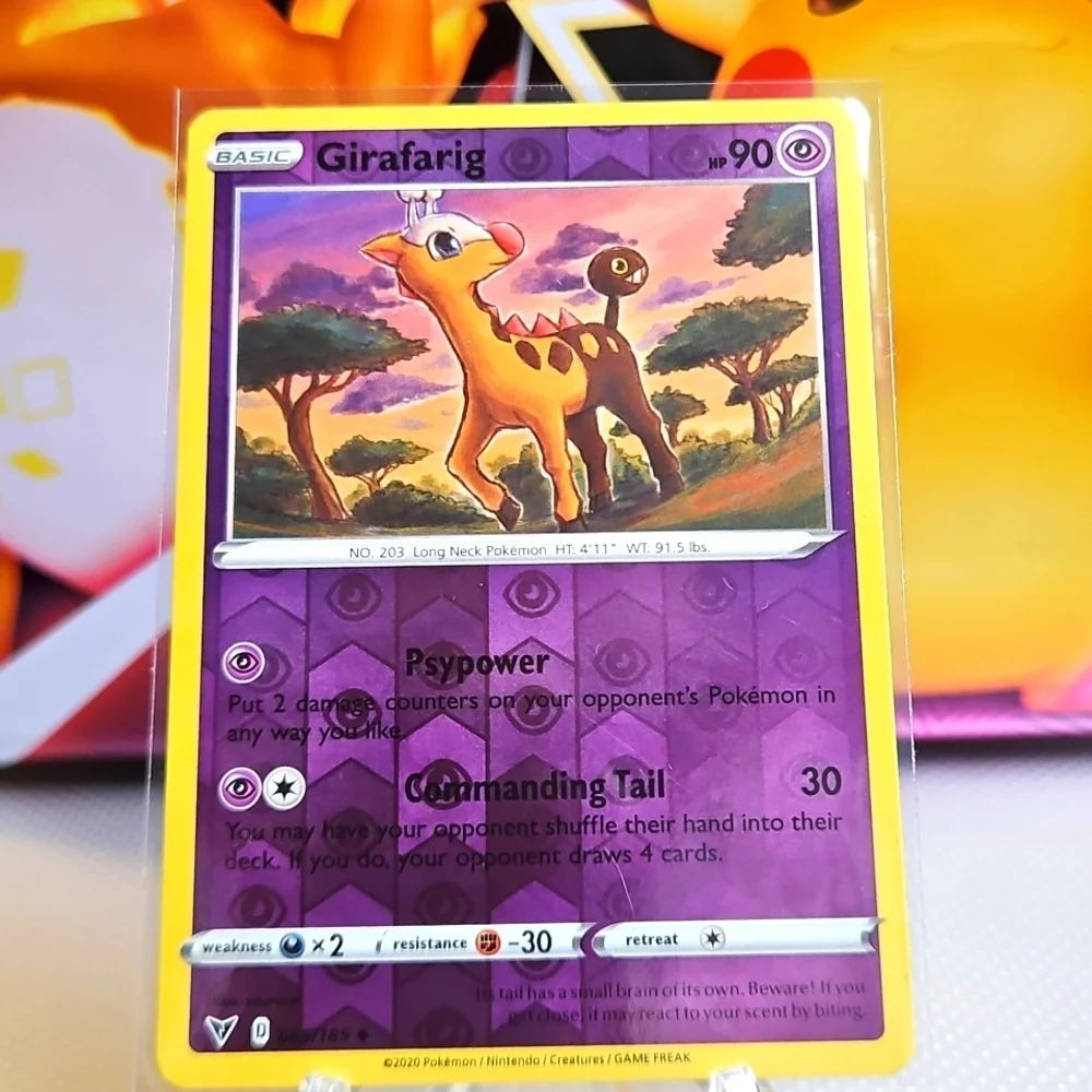 Girafarig 065/185 Pokémon TCG Reverse Holo Rare
